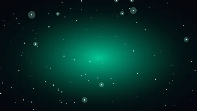 Tropical Mint starry background — free HD tropical mint color wallpaper 1920x1080