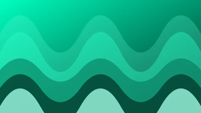 Tropical Mint waves background — free HD tropical mint color wallpaper 1920x1080