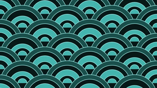Tropical Teal artdeco desktop wallpaper — free 4K tropical teal wallpaper 3840x2160