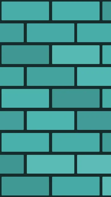 Tropical Teal brick phone wallpaper — free HD tropical teal mobile wallpaper 1080x1920