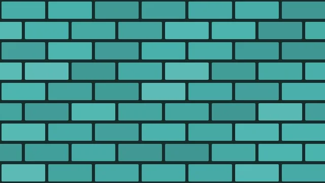 Tropical Teal brick desktop wallpaper — free 4K tropical teal wallpaper 3840x2160