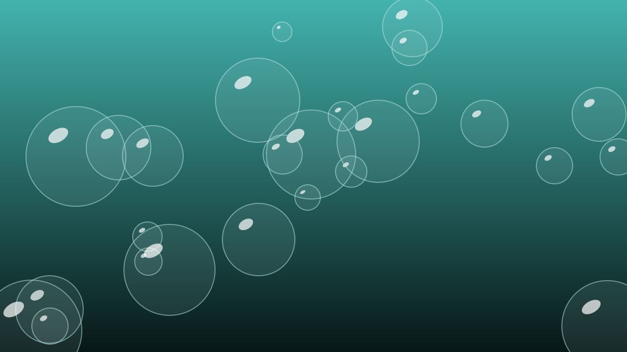 Tropical Teal bubbles background — free HD tropical teal color wallpaper 1920x1080