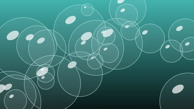Tropical Teal bubbles desktop wallpaper — free 4K tropical teal wallpaper 3840x2160
