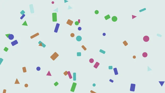 Tropical Teal confetti desktop wallpaper — free 4K tropical teal wallpaper 3840x2160
