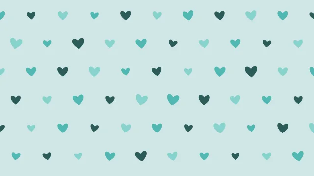 Tropical Teal hearts background — free HD tropical teal color wallpaper 1920x1080
