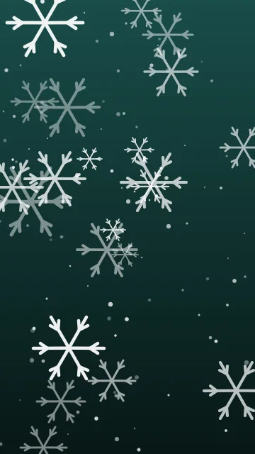 Tropical Teal snowflake phone wallpaper — free HD tropical teal mobile wallpaper 1080x1920