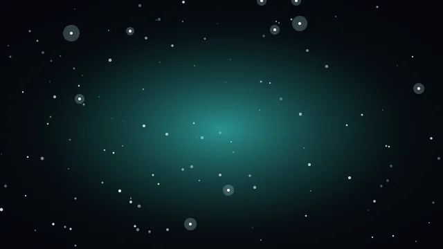 Tropical Teal starry background — free HD tropical teal color wallpaper 1920x1080