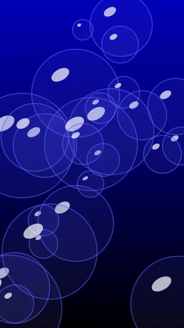 True Azure bubbles phone wallpaper — free HD true azure mobile wallpaper 1080x1920