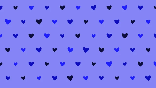 True Azure hearts background — free HD true azure color wallpaper 1920x1080