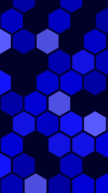 True Azure hexagon phone wallpaper — free HD true azure mobile wallpaper 1080x1920