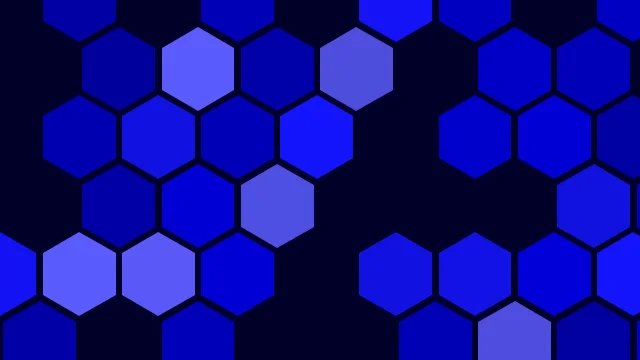 True Azure hexagon background — free HD true azure color wallpaper 1920x1080