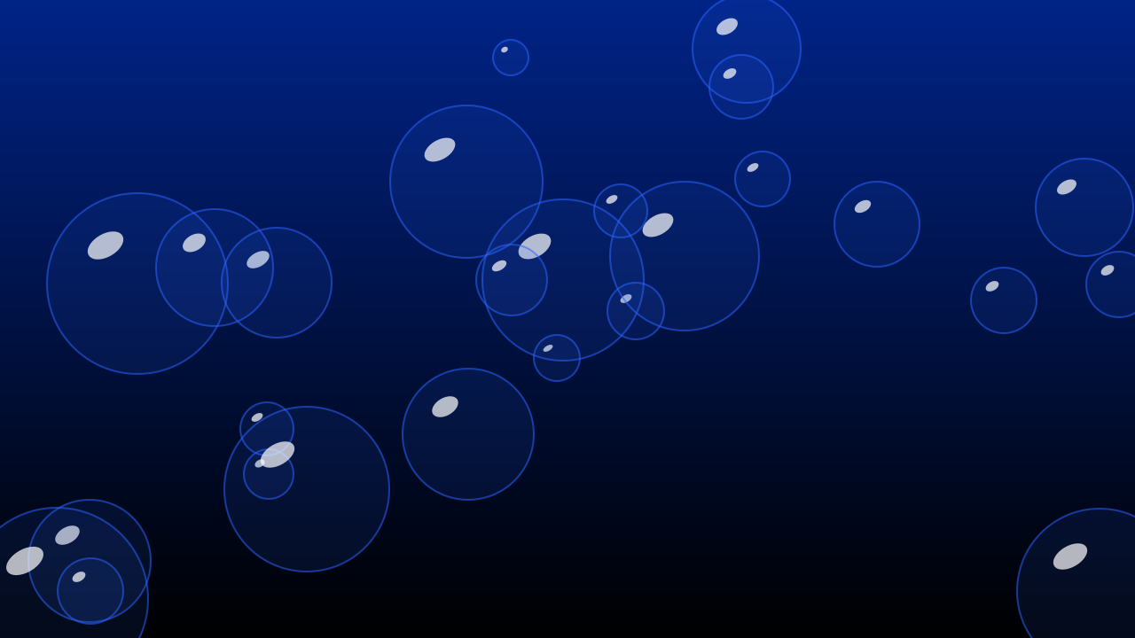 True Cobalt bubbles background — free HD true cobalt color wallpaper 1920x1080