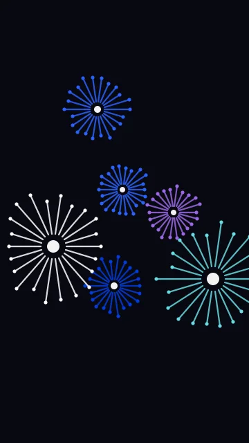 True Cobalt fireworks phone wallpaper — free HD true cobalt mobile wallpaper 1080x1920