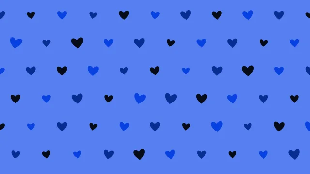 True Cobalt hearts background — free HD true cobalt color wallpaper 1920x1080