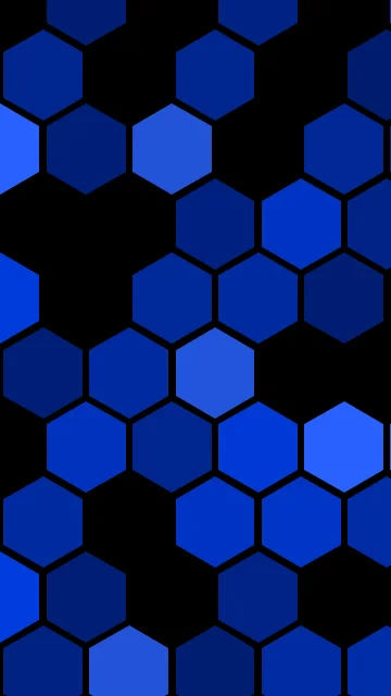 True Cobalt hexagon phone wallpaper — free HD true cobalt mobile wallpaper 1080x1920