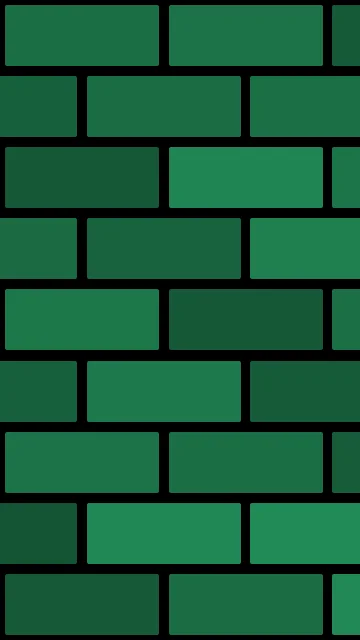 Turf Green brick phone wallpaper — free HD turf green mobile wallpaper 1080x1920