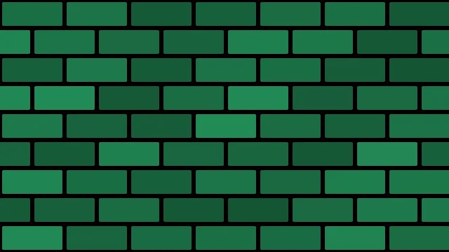 Turf Green brick background — free HD turf green color wallpaper 1920x1080