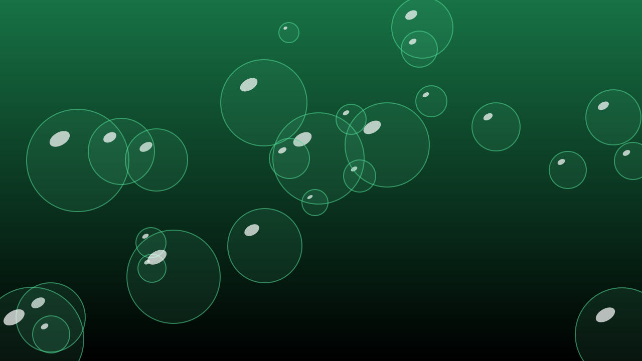 Turf Green bubbles background — free HD turf green color wallpaper 1920x1080