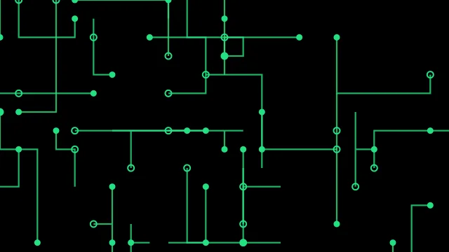 Turf Green circuit board background — free HD turf green color wallpaper 1920x1080