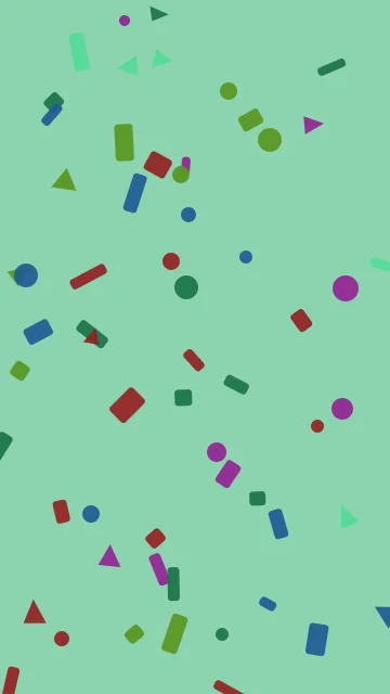 Turf Green confetti phone wallpaper — free HD turf green mobile wallpaper 1080x1920