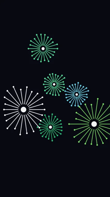 Turf Green fireworks phone wallpaper — free HD turf green mobile wallpaper 1080x1920