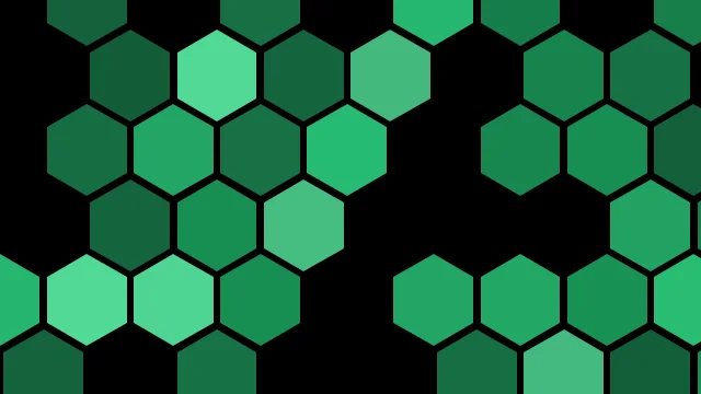 Turf Green hexagon background — free HD turf green color wallpaper 1920x1080