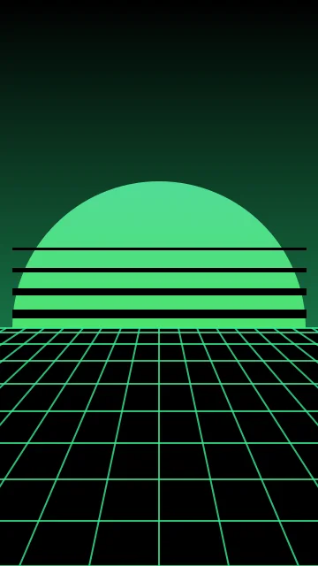 Turf Green vaporwave phone wallpaper — free HD turf green mobile wallpaper 1080x1920