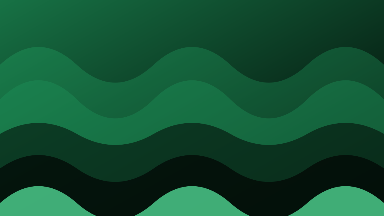 Turf Green waves background — free HD turf green color wallpaper 1920x1080