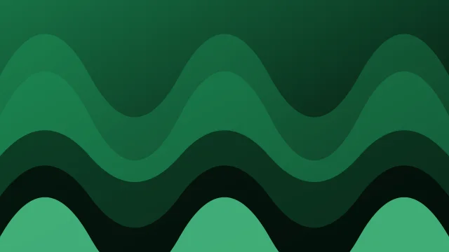 Turf Green waves background — free HD turf green color wallpaper 1920x1080