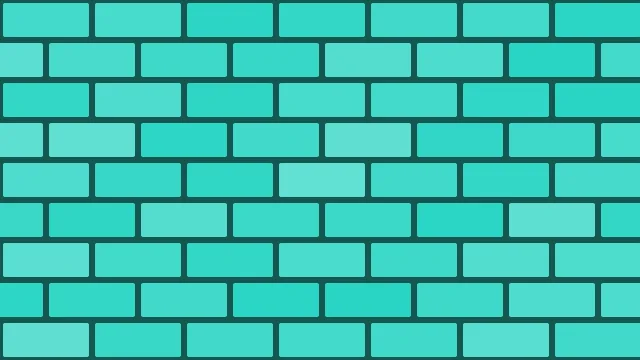 Turquoise brick background — free HD turquoise color wallpaper 1920x1080