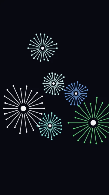 Turquoise fireworks phone wallpaper — free HD turquoise mobile wallpaper 1080x1920