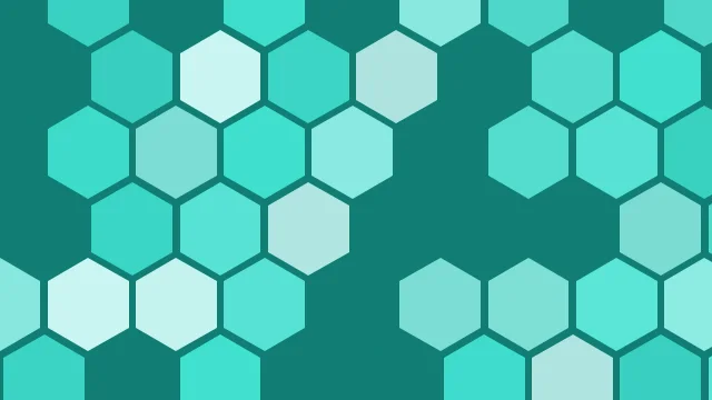 Turquoise hexagon background — free HD turquoise color wallpaper 1920x1080
