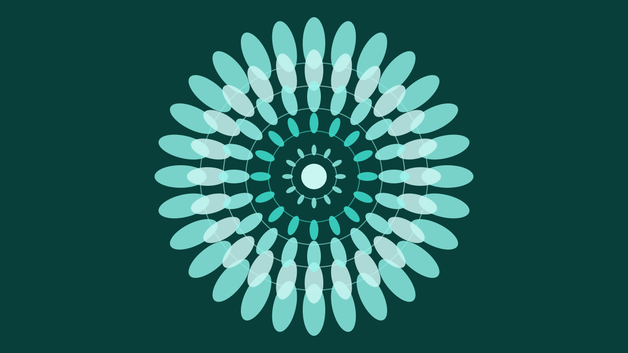 Turquoise mandala background — free HD turquoise color wallpaper 1920x1080