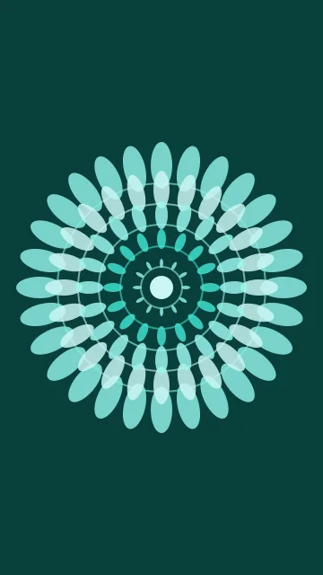 Turquoise mandala phone wallpaper — free HD turquoise mobile wallpaper 1080x1920