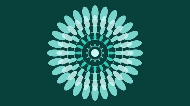 Turquoise mandala background — free HD turquoise color wallpaper 1920x1080