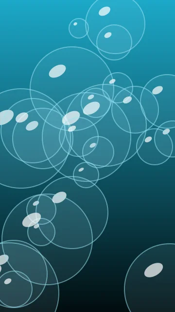 Turquoise Surf bubbles phone wallpaper — free HD turquoise surf mobile wallpaper 1080x1920