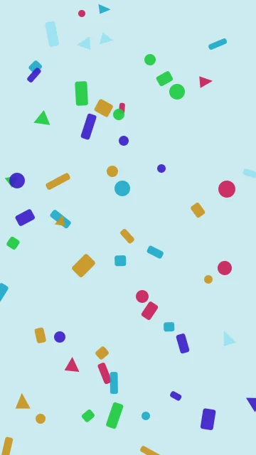 Turquoise Surf confetti phone wallpaper — free HD turquoise surf mobile wallpaper 1080x1920