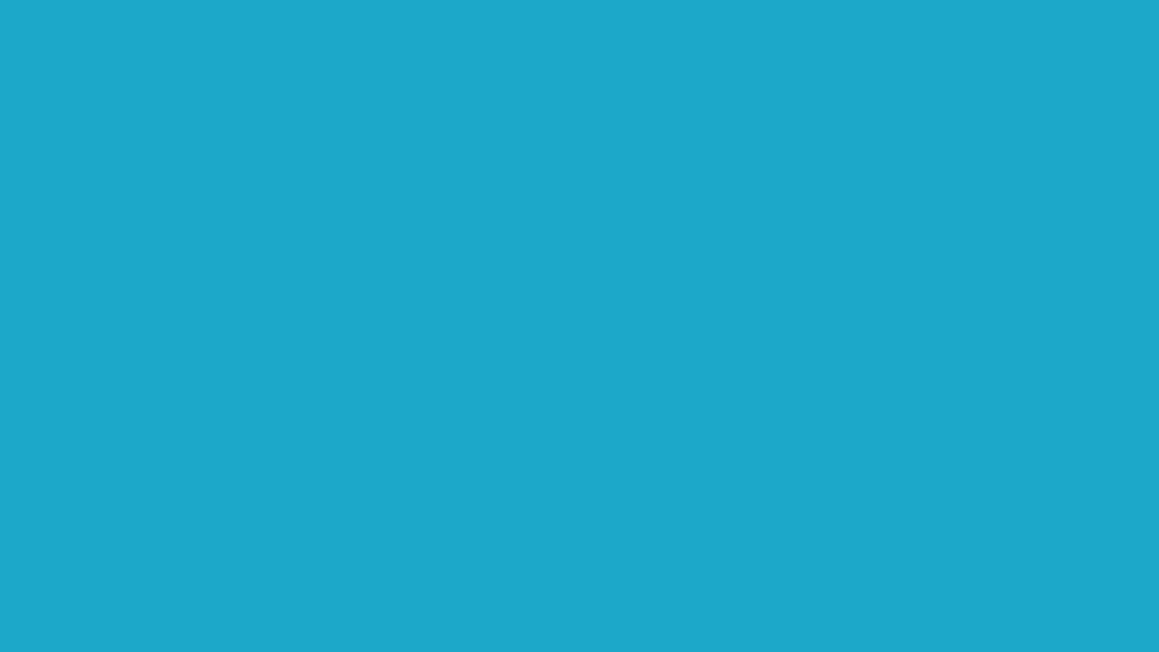 Turquoise Surf plain solid background — free HD turquoise surf color wallpaper 1920x1080