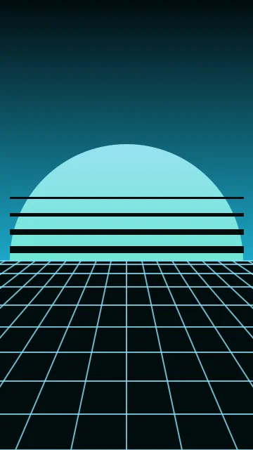 Turquoise Surf vaporwave phone wallpaper — free HD turquoise surf mobile wallpaper 1080x1920
