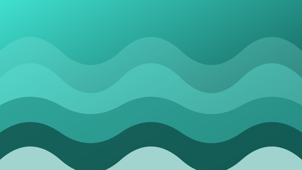 Turquoise waves background — free HD turquoise color wallpaper 1920x1080