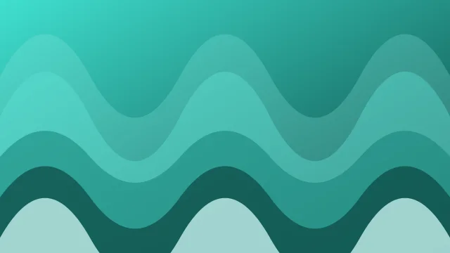 Turquoise waves background — free HD turquoise color wallpaper 1920x1080