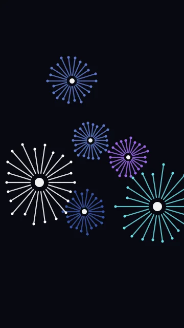 Twilight Indigo fireworks phone wallpaper — free HD twilight indigo mobile wallpaper 1080x1920