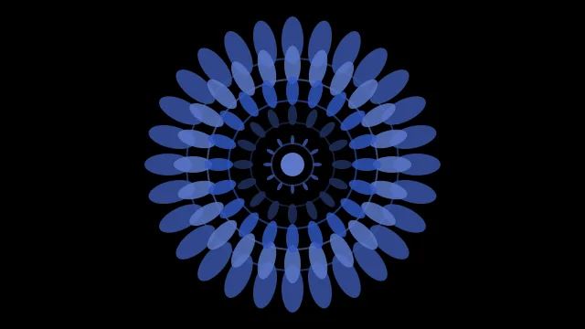 Twilight Indigo mandala background — free HD twilight indigo color wallpaper 1920x1080