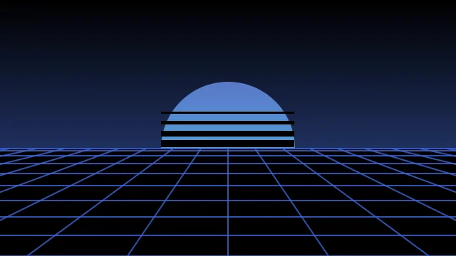 Twilight Indigo vaporwave background — free HD twilight indigo color wallpaper 1920x1080