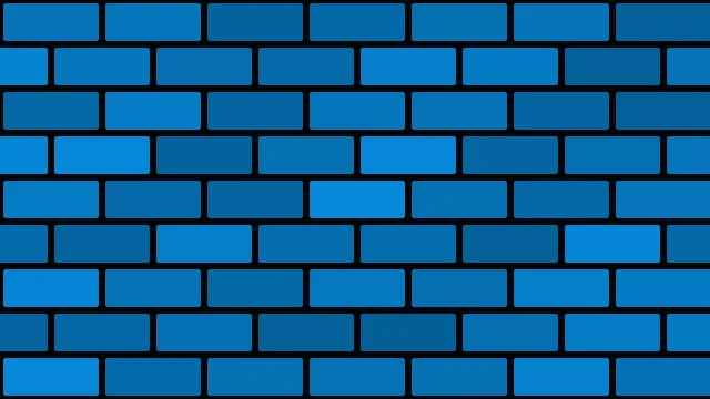 Twitter Blue brick background — free HD twitter blue color wallpaper 1920x1080