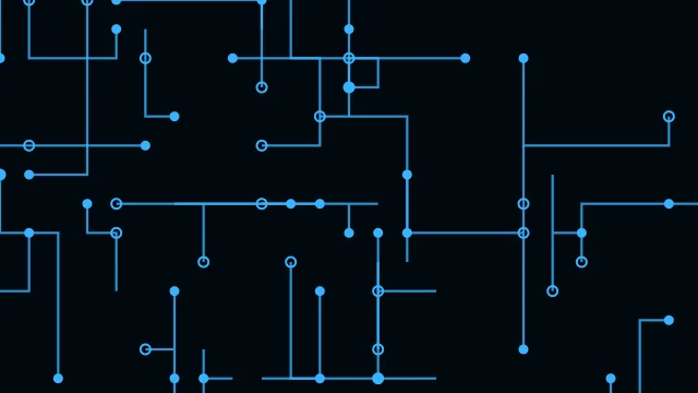 Twitter Blue circuit board background — free HD twitter blue color wallpaper 1920x1080