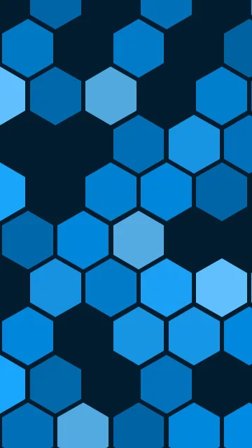 Twitter Blue hexagon phone wallpaper — free HD twitter blue mobile wallpaper 1080x1920