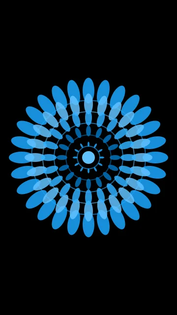Twitter Blue mandala phone wallpaper — free HD twitter blue mobile wallpaper 1080x1920