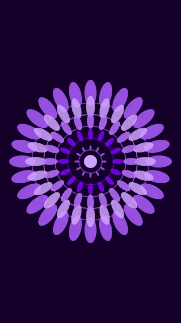 Ultra Violet mandala phone wallpaper — free HD ultra violet mobile wallpaper 1080x1920
