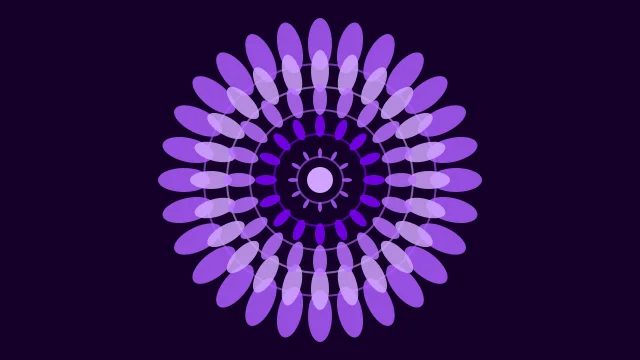 Ultra Violet mandala background — free HD ultra violet color wallpaper 1920x1080